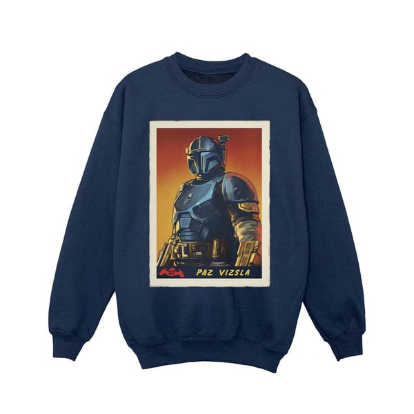 Star Wars Girls The Mandalorian Paz Vizla Card Tröja