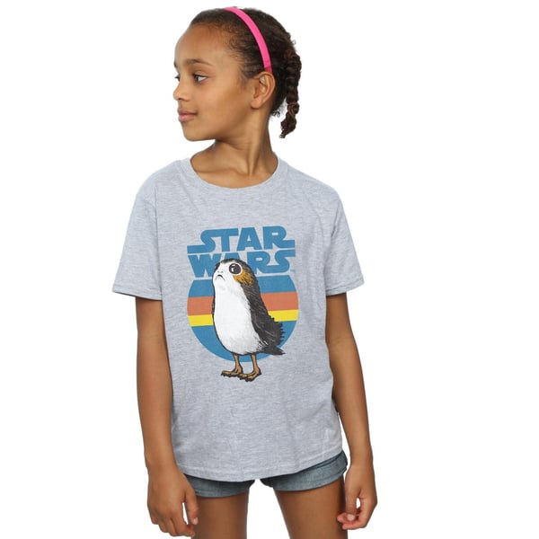 Star Wars Girls The Last Jedi Porg Cotton T-Shirt