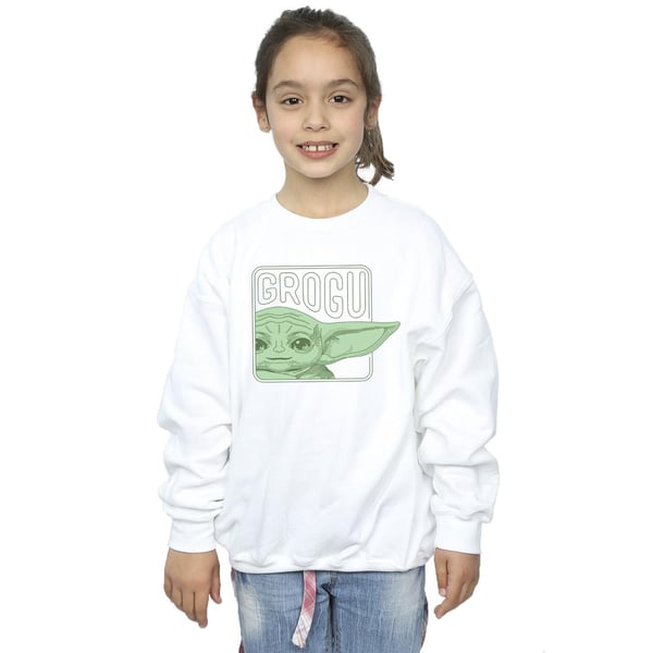 Star Wars Girls The Mandalorian Grogu Box Sweatshirt