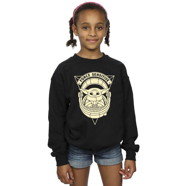 Star Wars Girls The Mandalorian Grogu Force Sensitive Sweatshirt
