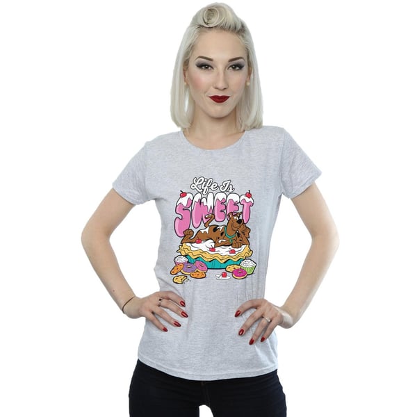 Scooby Doo Womens/Ladies Life Is Sweet Cotton T-Shirt