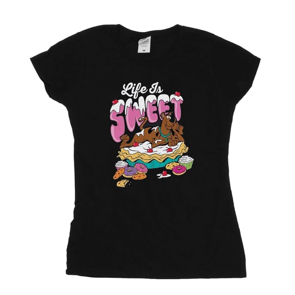 Scooby Doo Dam/Dam Livet Är Sött T-Shirt i Bomull