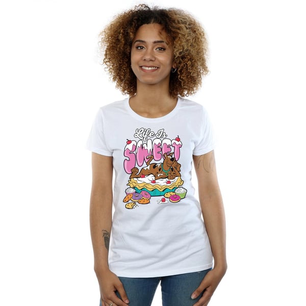 Scooby Doo Womens/Ladies Life Is Sweet Cotton T-Shirt
