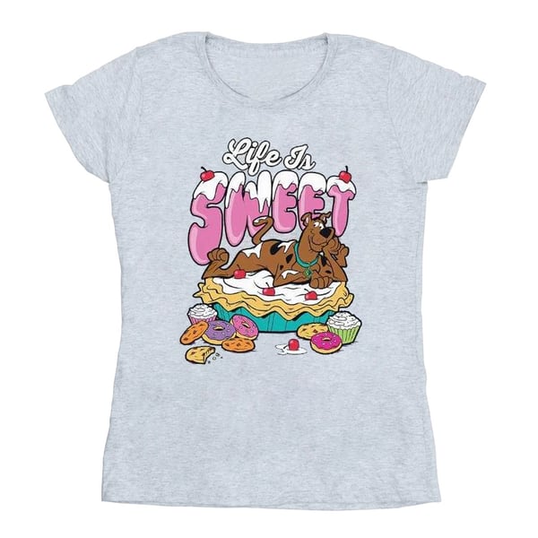 Scooby Doo Womens/Ladies Life Is Sweet Cotton T-Shirt