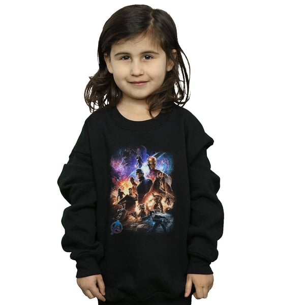 Marvel Girls Avengers Endgame Character Montage Sweatshirt