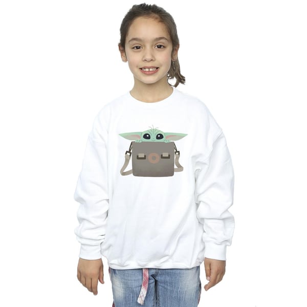 Star Wars Girls The Mandalorian Grogu Luggage Sweatshirt