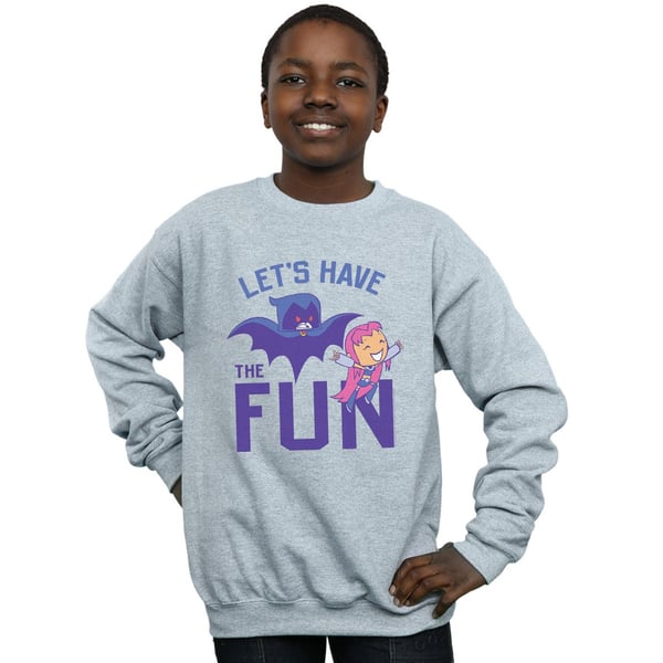 DC Comics Boys Teen Titans Go Let´s Have The Fun Sweatshirt