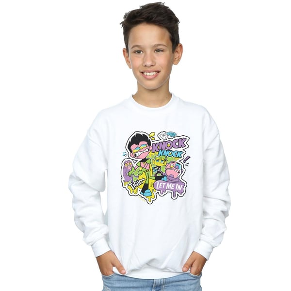 DC Comics Boys Teen Titans Go Knock Knock Sweatshirt
