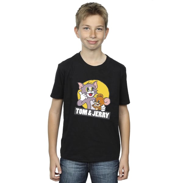 Tom And Jerry Boys Sketch Logo T-Shirt