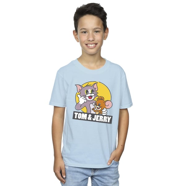 Tom And Jerry Boys Sketch Logo T-Shirt