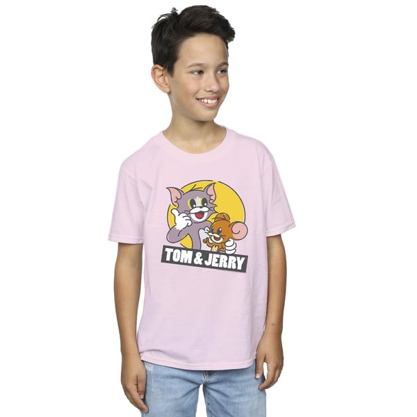 Tom And Jerry Boys Sketch Logo T-Shirt