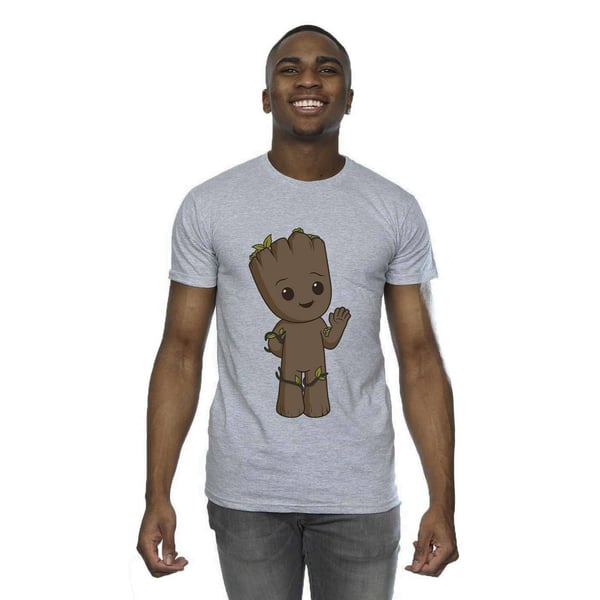 Marvel Mens I Am Groot Cute Groot T-Shirt
