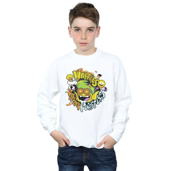 DC Comics Boys Teen Titans Go Waffle Mania Sweatshirt