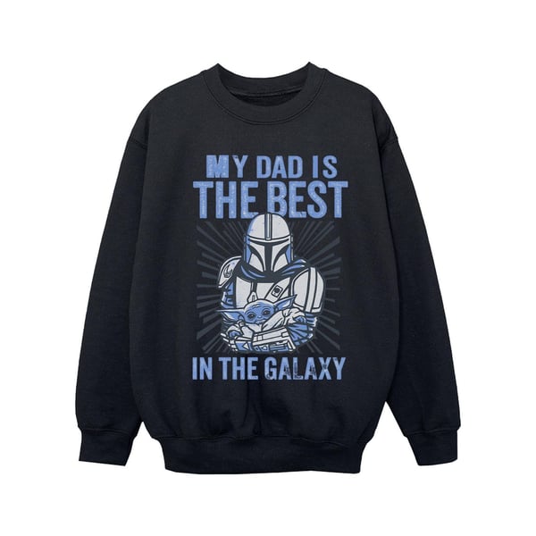 Star Wars Girls Mandalorian Best Dad Sweatshirt