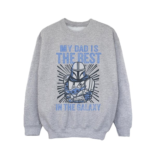 Star Wars Girls Mandalorian Best Dad Sweatshirt