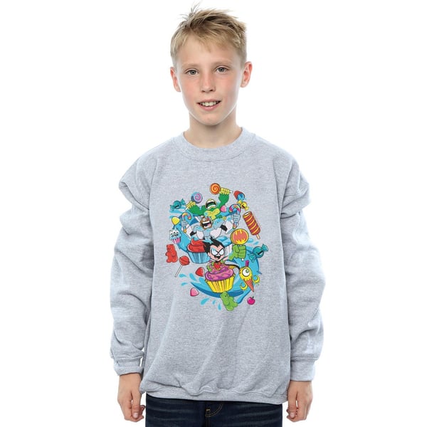 DC Comics Boys Teen Titans Go Candy Mania Sweatshirt