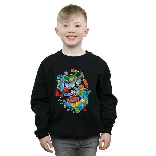 DC Comics Boys Teen Titans Go Candy Mania Sweatshirt