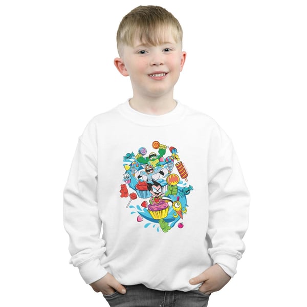 DC Comics Boys Teen Titans Go Candy Mania Sweatshirt