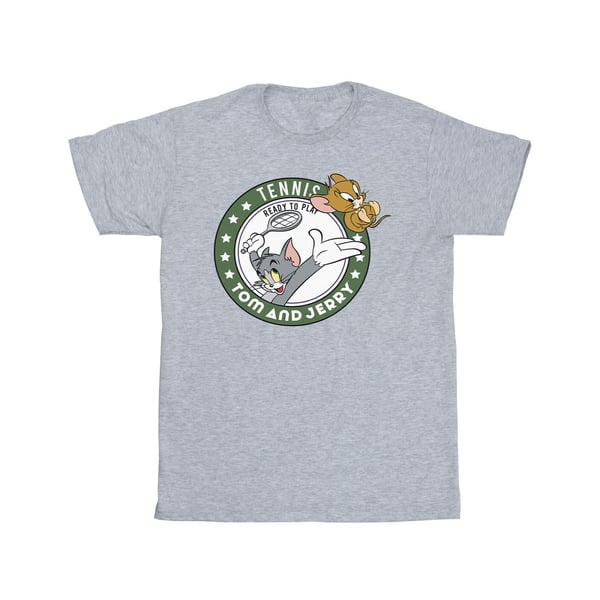 Tom And Jerry Boys Tennis Ready To Play T-Shirt