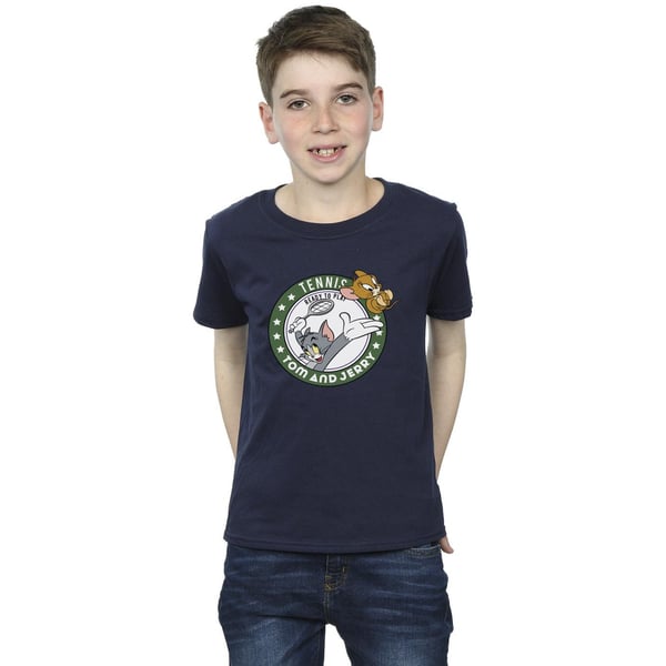 Tom And Jerry Boys Tennis Ready To Play T-Shirt
