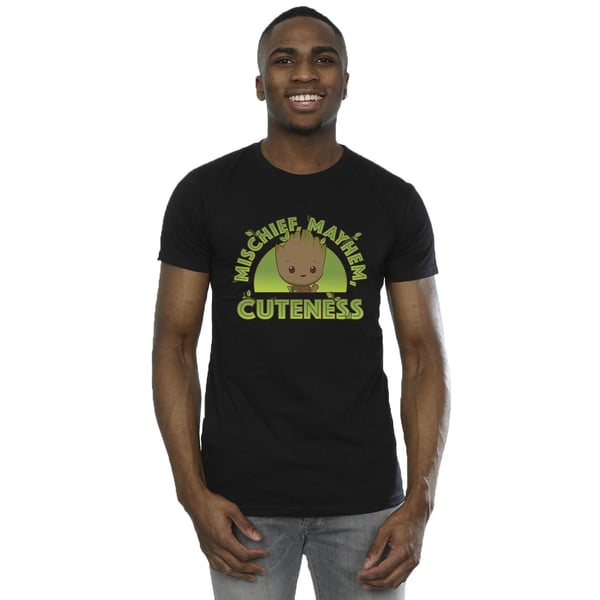 Marvel Mens I Am Groot Mischief Mayhem T-Shirt