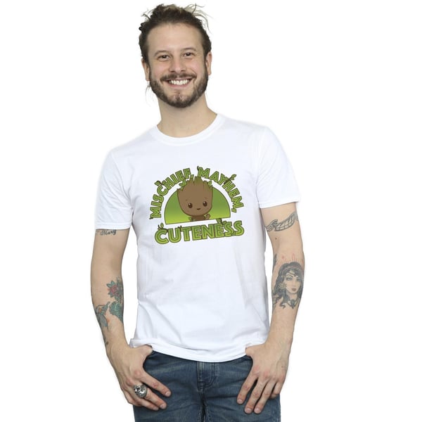 Marvel Mens I Am Groot Mischief Mayhem T-Shirt