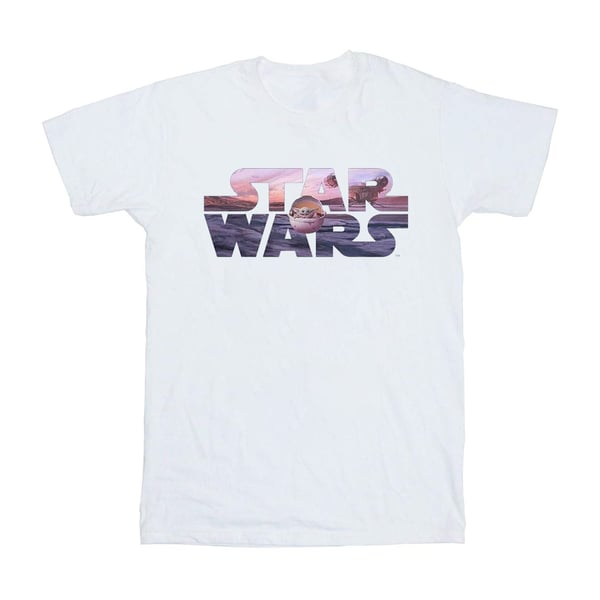 Star Wars Girls The Mandalorian The Child Logo Cotton T-Shirt