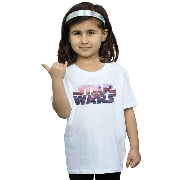 Star Wars Girls The Mandalorian The Child Logo Cotton T-Shirt