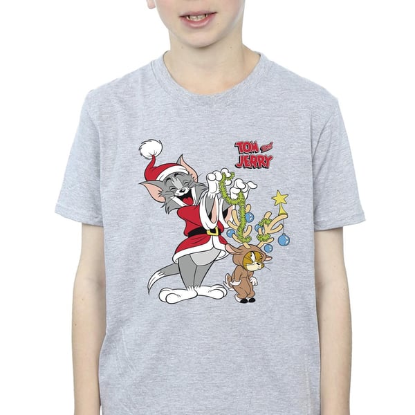 Tom & Jerry Boys Christmas Reindeer T-Shirt