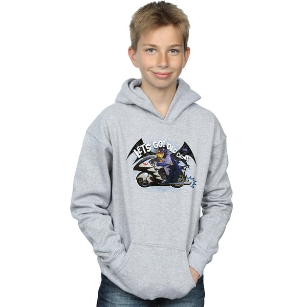 DC Comics Poikien Batman TV-sarjan Lepakkopyörähuppari