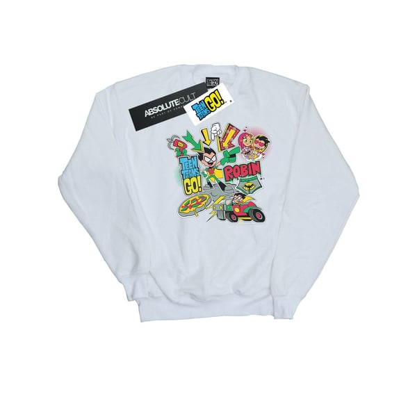 DC Comics Boys Teen Titans Go Robin Montage Sweatshirt