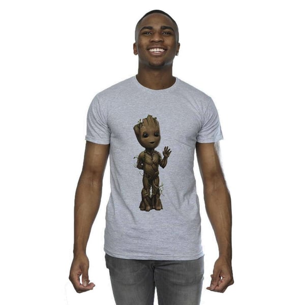 Marvel Miesten I Am Groot Wave Pose T-paita