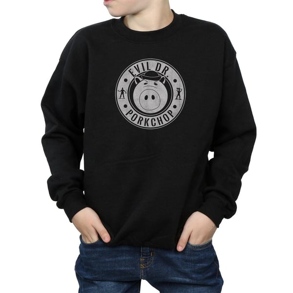 Disney Boys Toy Story Evil Dr Pork Chop Logo Sweatshirt