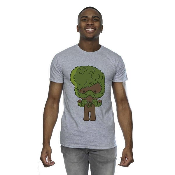 Marvel Mens I Am Groot Chibi Flex T-Shirt