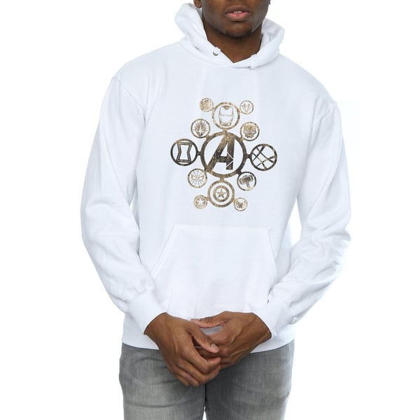 Marvel Mens Avengers Infinity War Icons Hoodie