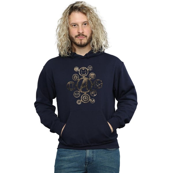 Marvel Mens Avengers Infinity War Icons Hoodie