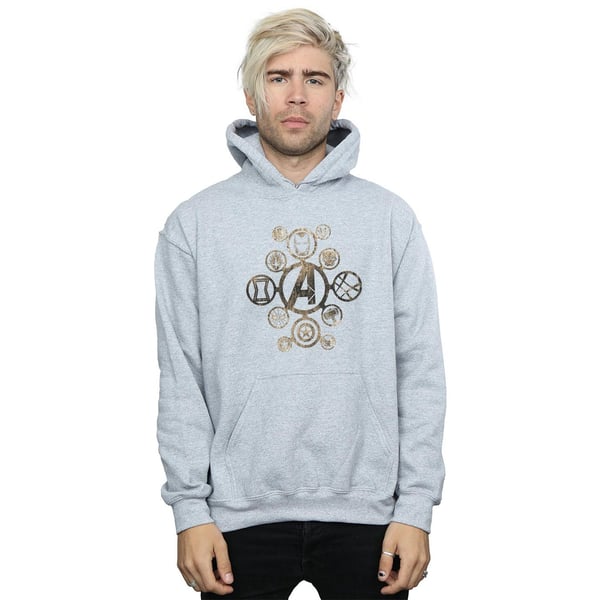 Marvel Mens Avengers Infinity War Icons Hoodie