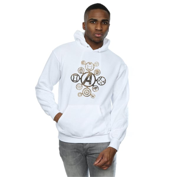 Marvel Mens Avengers Infinity War Icons Hoodie