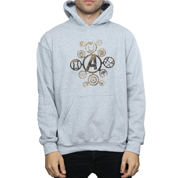 Marvel Mens Avengers Infinity War Icons Hoodie