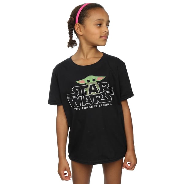 Star Wars Girls The Mandalorian The Child Strong Cotton T-Shirt