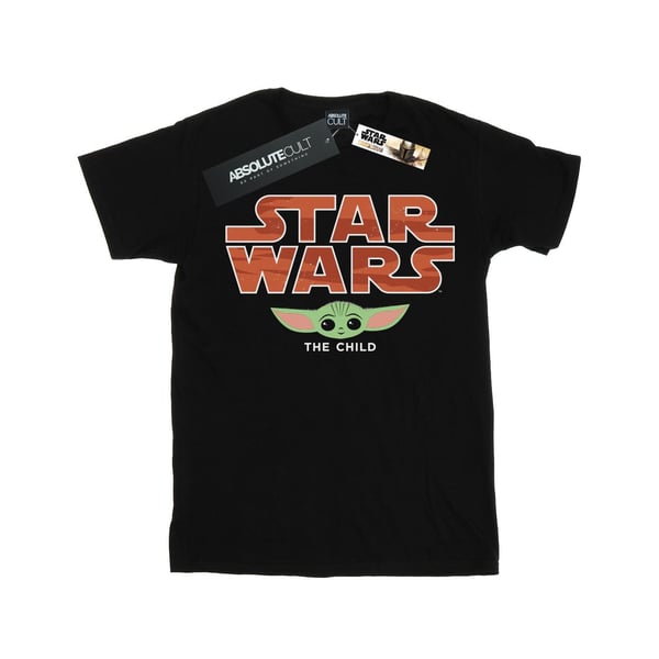 Star Wars Girls The Mandalorian The Child Sunset T-shirt i bomull