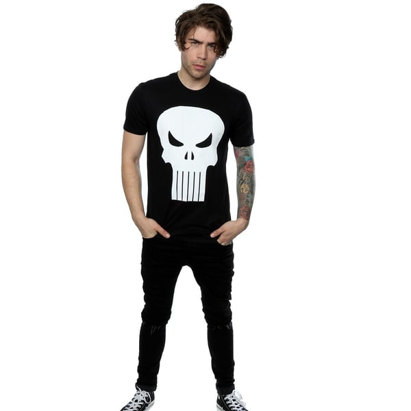 Marvel Miesten Punisher Kallo T-paita