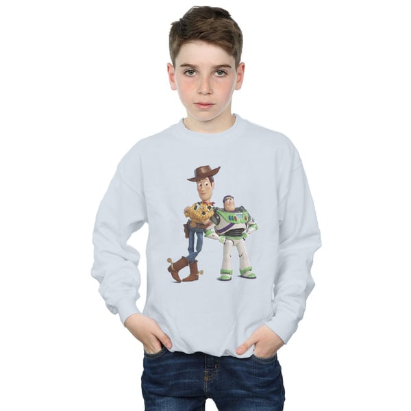 Disney Boys Toy Story Buzz And Woody Standing Sweatshirt