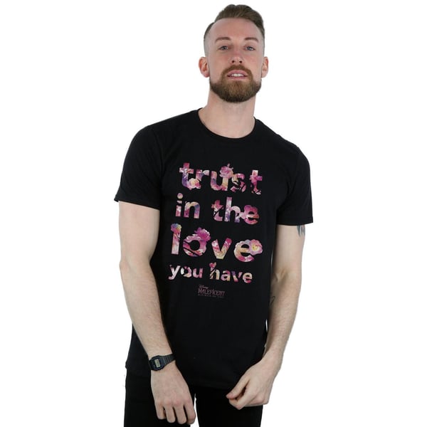 Disney Mens Maleficent Mistress Of Evil Trust In The Love T-Shirt