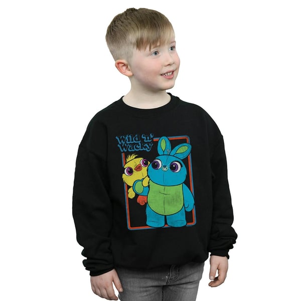Disney Boys Toy Story 4 Duck And Bunny Wild And Wacky Sweatshirt