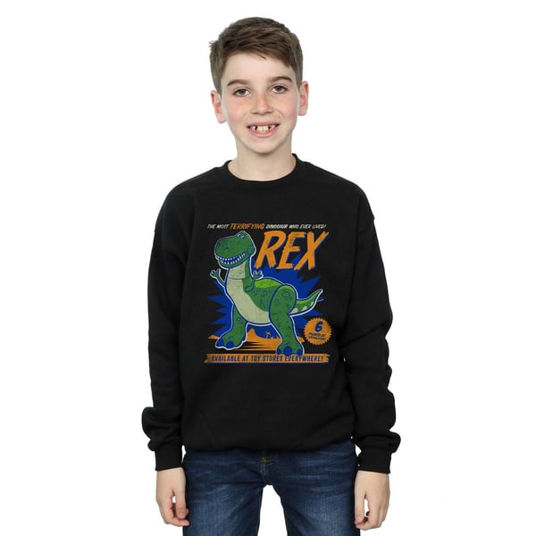 Disney Boys Toy Story 4 Rex Terrifying Dinosaur Sweatshirt