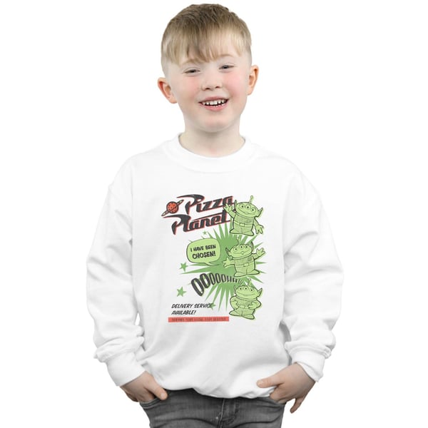 Disney Boys Toy Story 4 Pizza Planet Little Green Men Sweatshirt