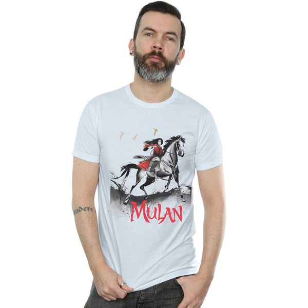 Disney Miesten Mulan-elokuvan Stride T-paita