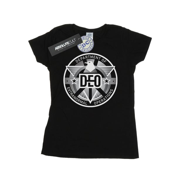 DC Comics Womens/Ladies Supergirl TV Series Deo Crest Cotton T-Shirt