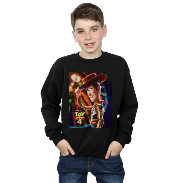 Disney Boys Toy Story 4 Woody Poster Sweatshirt